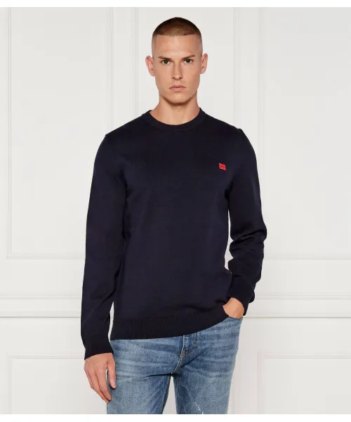

Свитер Сан-Кассиус Regular fit Hugo, синий