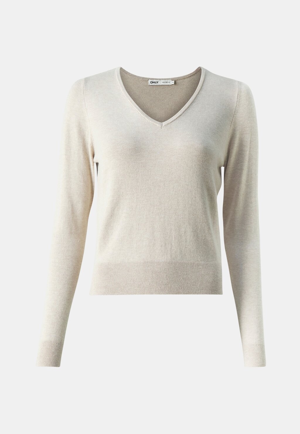 

Джемпер ONLVENICE LIFE VNECK ONLY, цвет Whitecap Gray Melange