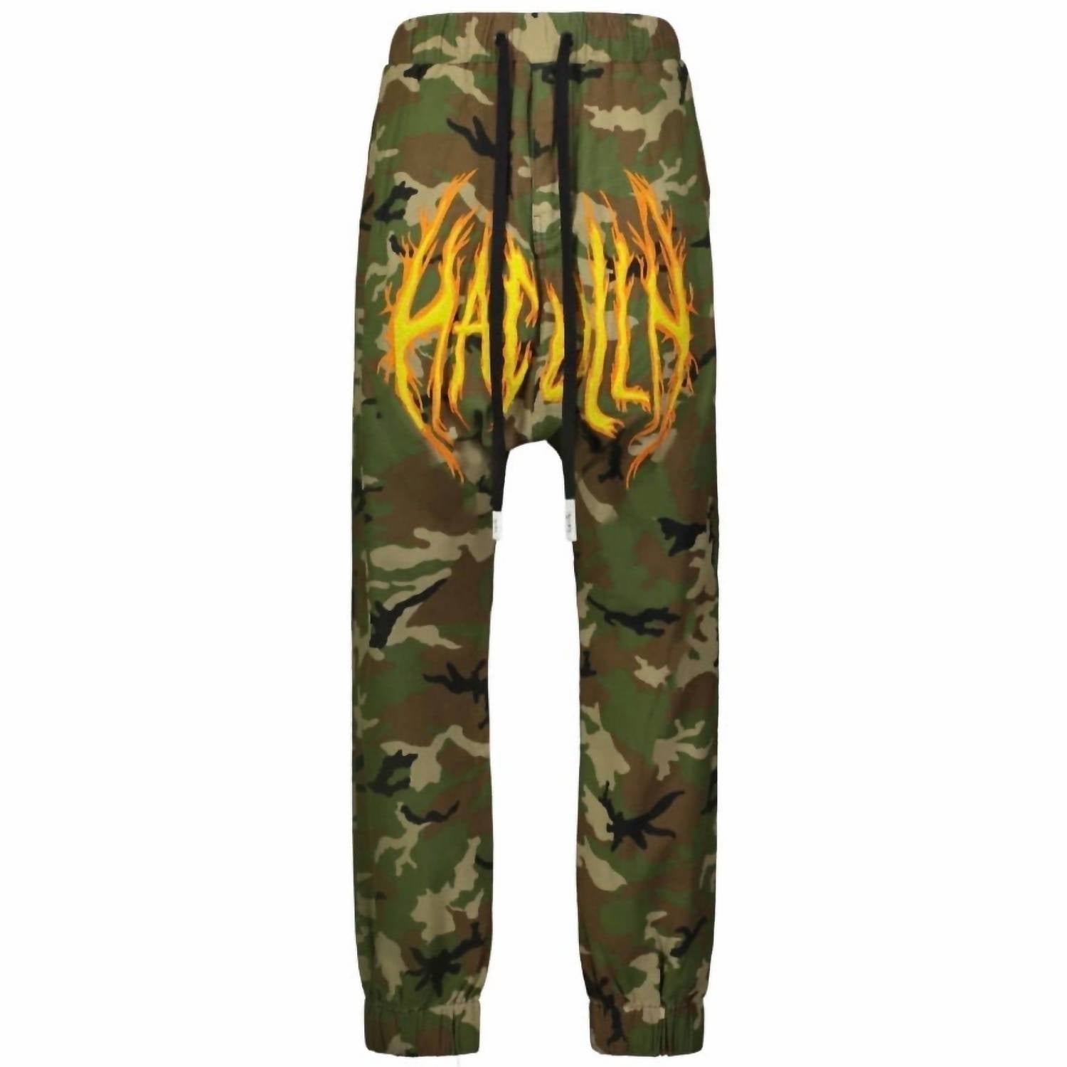 

Мужские джоггеры Hac On Fire в камуфляже haculla., цвет camo