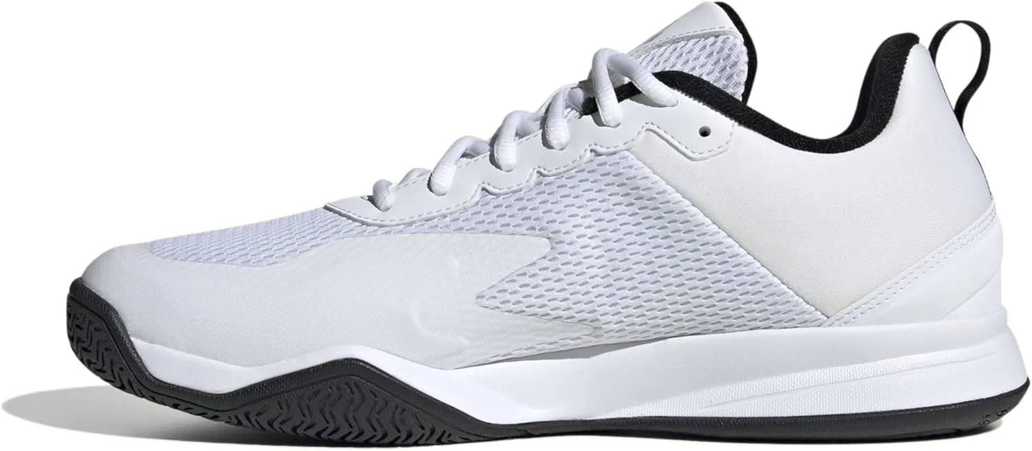 Унисекс теннисные кроссовки Adidas Courtflash Speed, Cloud White Core Black Cloud White — фото 2