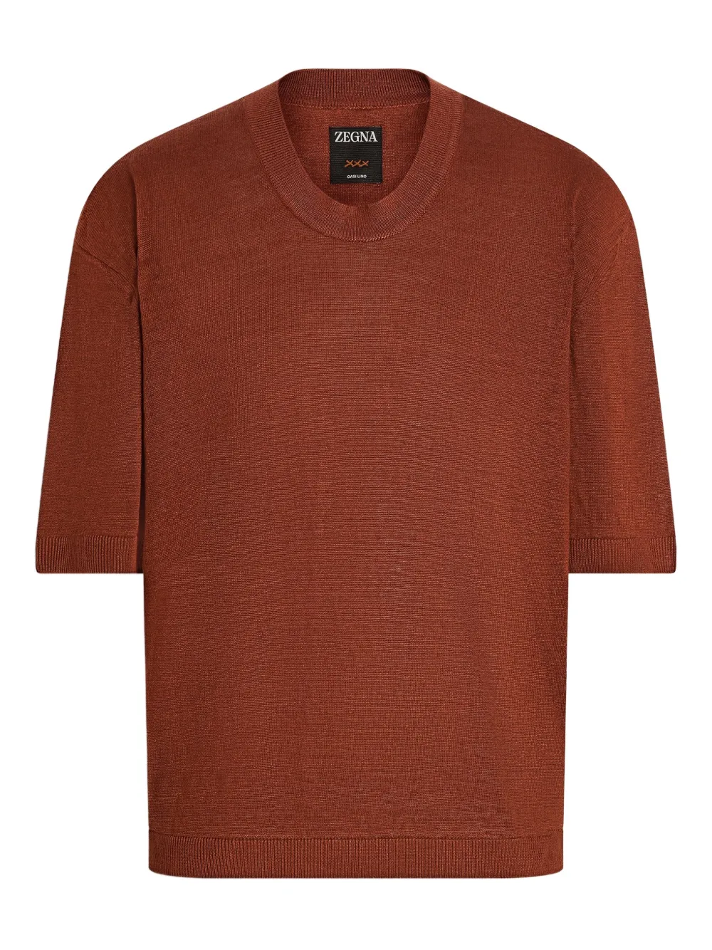 

Футболка Oasi Lino Zegna, коричневый