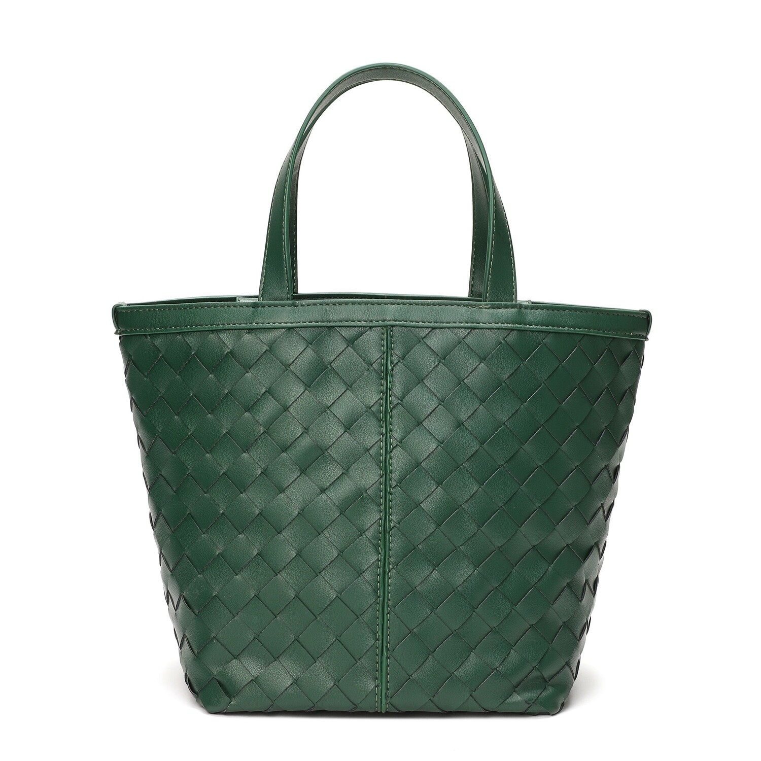

Плетеная кожаная сумка Tiffany & Fred с верхней ручкой/на плечо Tiffany & Fred Paris, цвет Hunter Green
