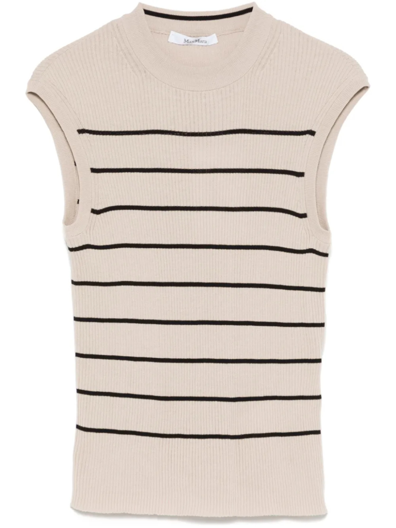 

Max Mara топ Giara, нейтральный
