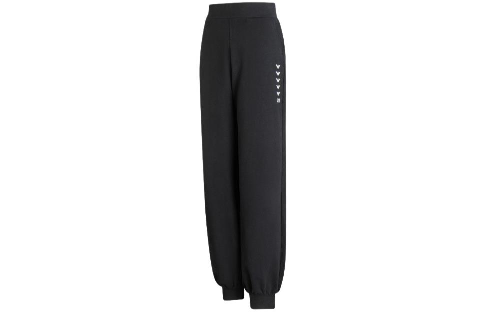 EA7 Спортивные брюки женские черные EMPORIO ARMANI — фото 4