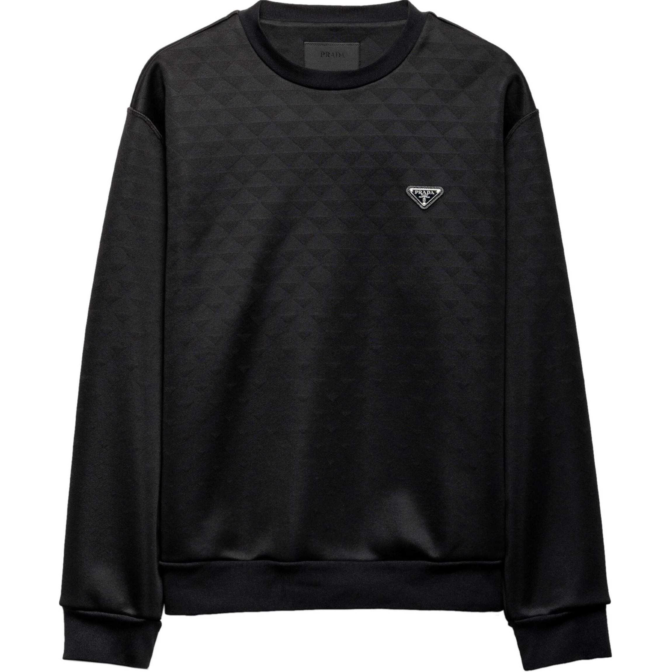 

Футболка мужская черная SS24 PRADA