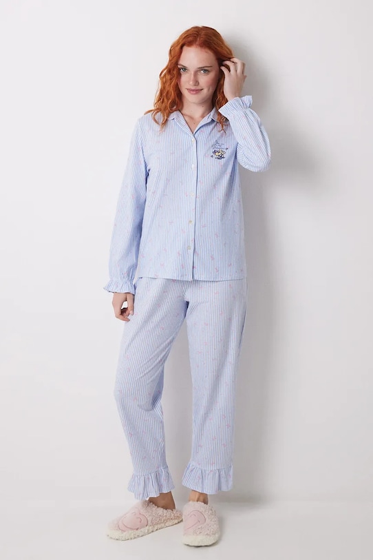 

Хлопковая пижама SNOOPY Women'Secret, синий