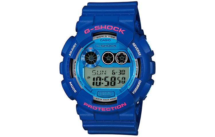 

CASIO Часы Men YOUTH Blue Watch GD-120TS-2