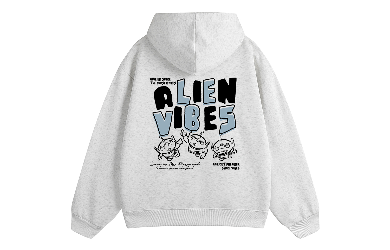 

ТТолстовки Unisex с капюшоном, утепленные, Heavyweight Disney, 花灰色【加绒加厚】