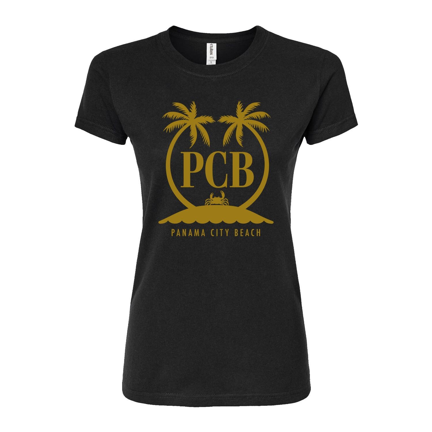 

Футболка с графическим рисунком Panama City Beach для юниоров Licensed Character, черный