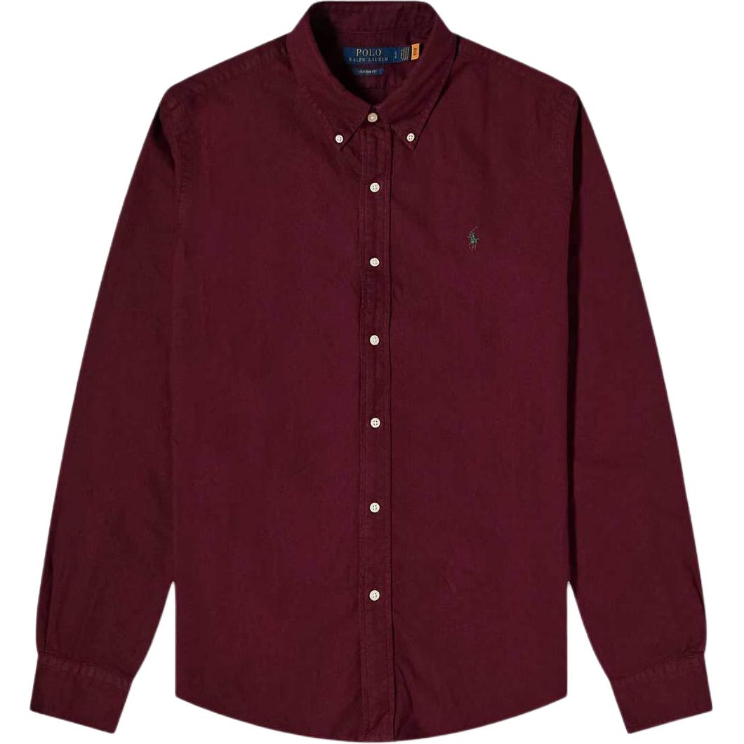 

Рубашка поло с длинным рукавом Polo Ralph Lauren, Burgundy