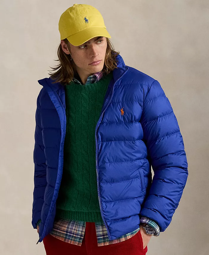 

Мужская куртка The Colden Packable Matte Polo Ralph Lauren, синий