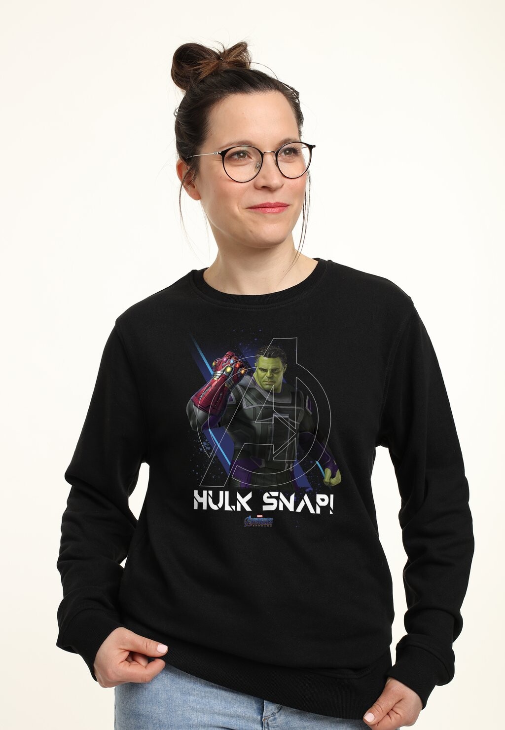 

Толстовка AVENGERS ENDGAME HULK SNAP Marvel, черный