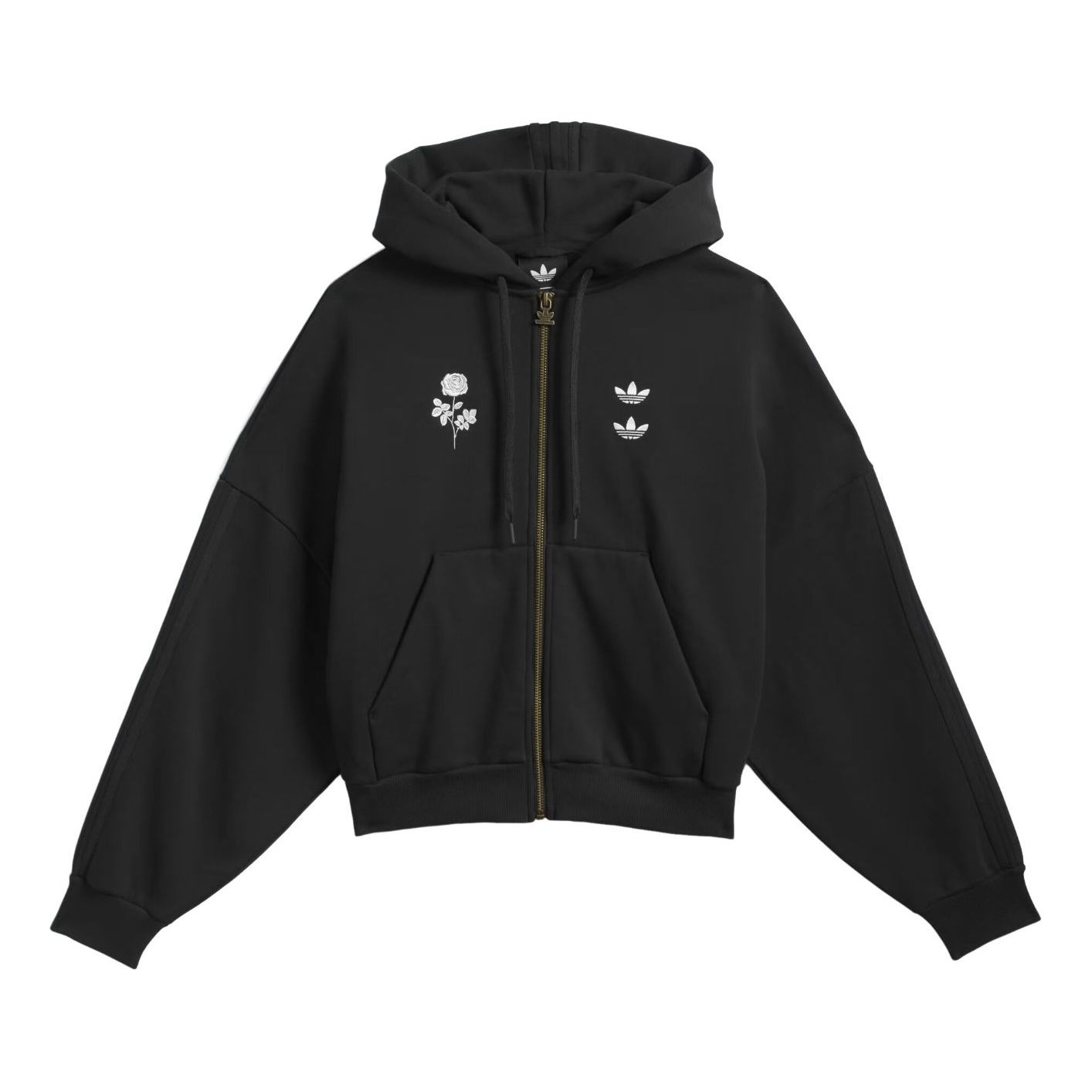 

Толстовка на молнии Adidas x Willy Chavarria Heavyweight 'Black'