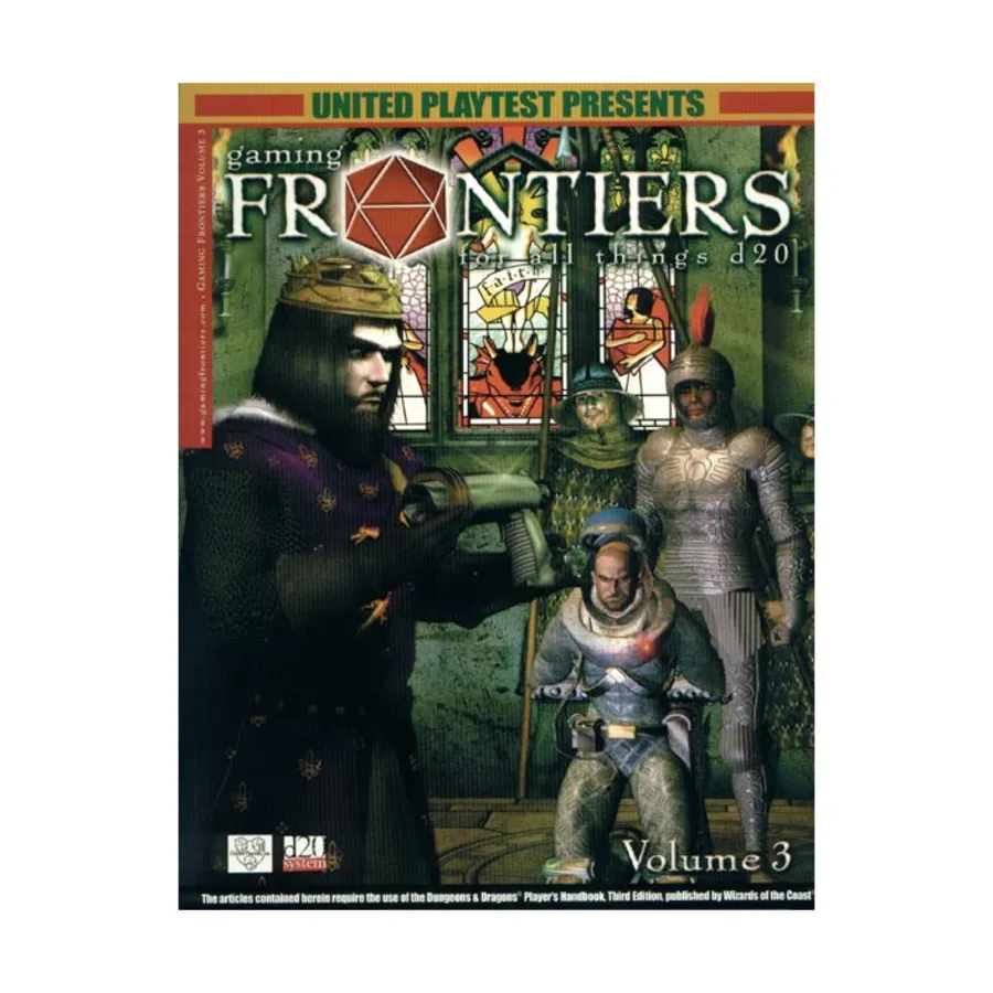 

Журнал Gaming Frontiers #3, Gaming Frontiers Magazine (d20)