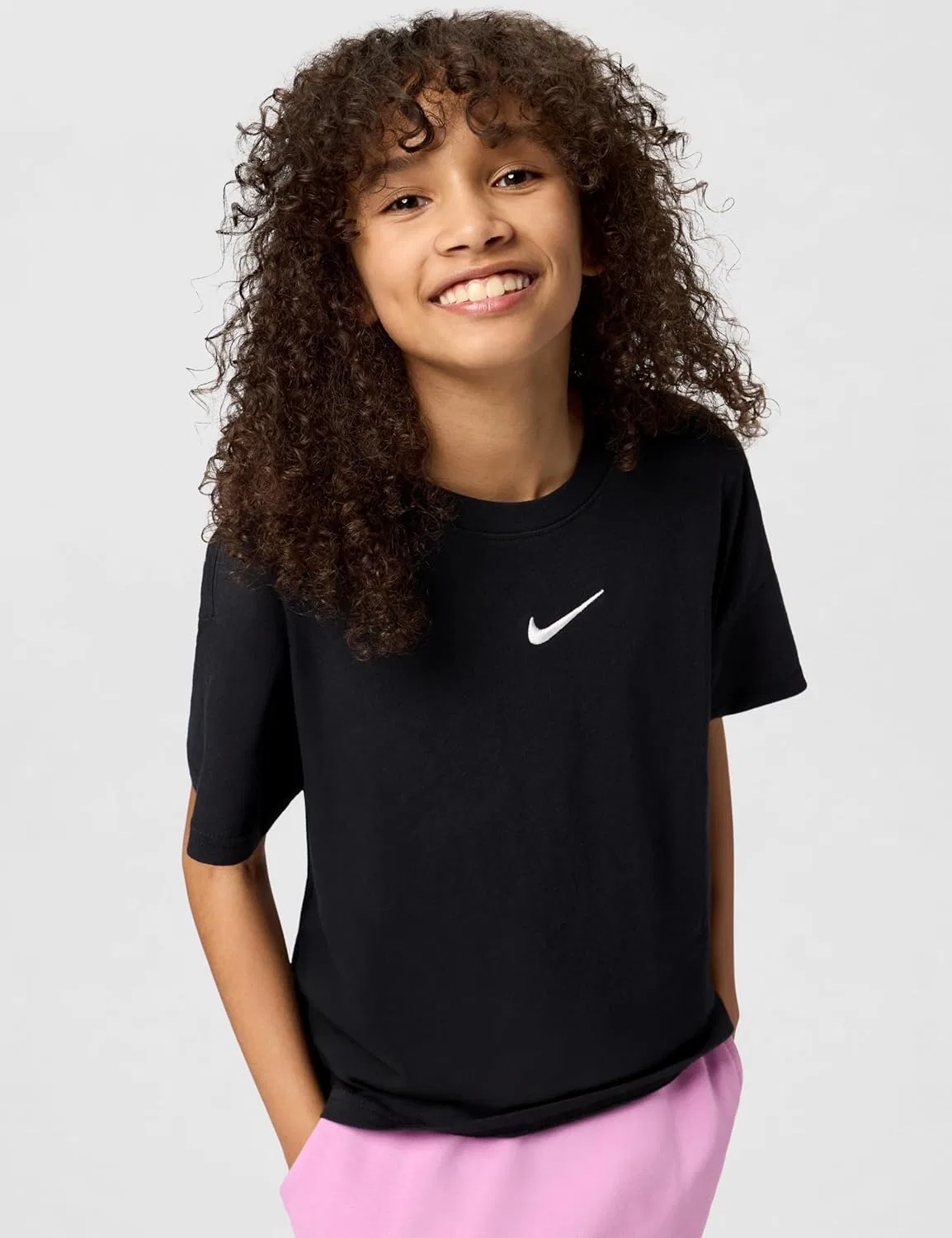Футболка Nike Sportswear Essential, черный — фото 2