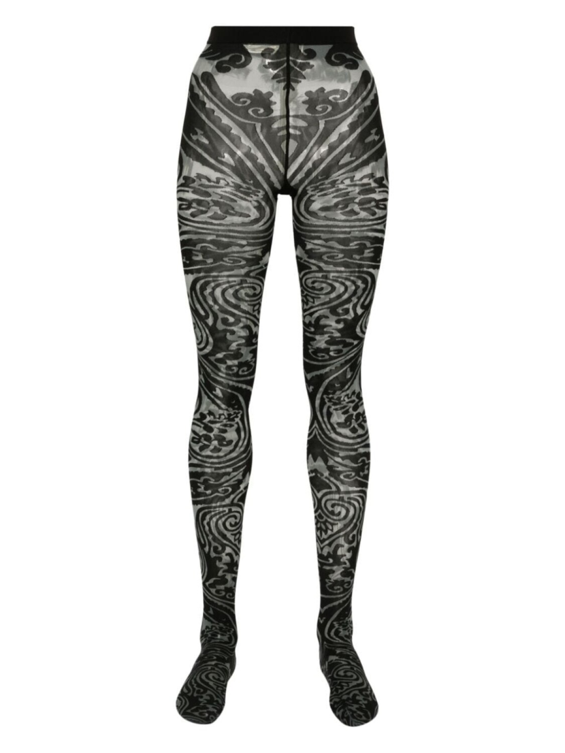 

Wolford жаккардовые колготки Body Tattoo, серый