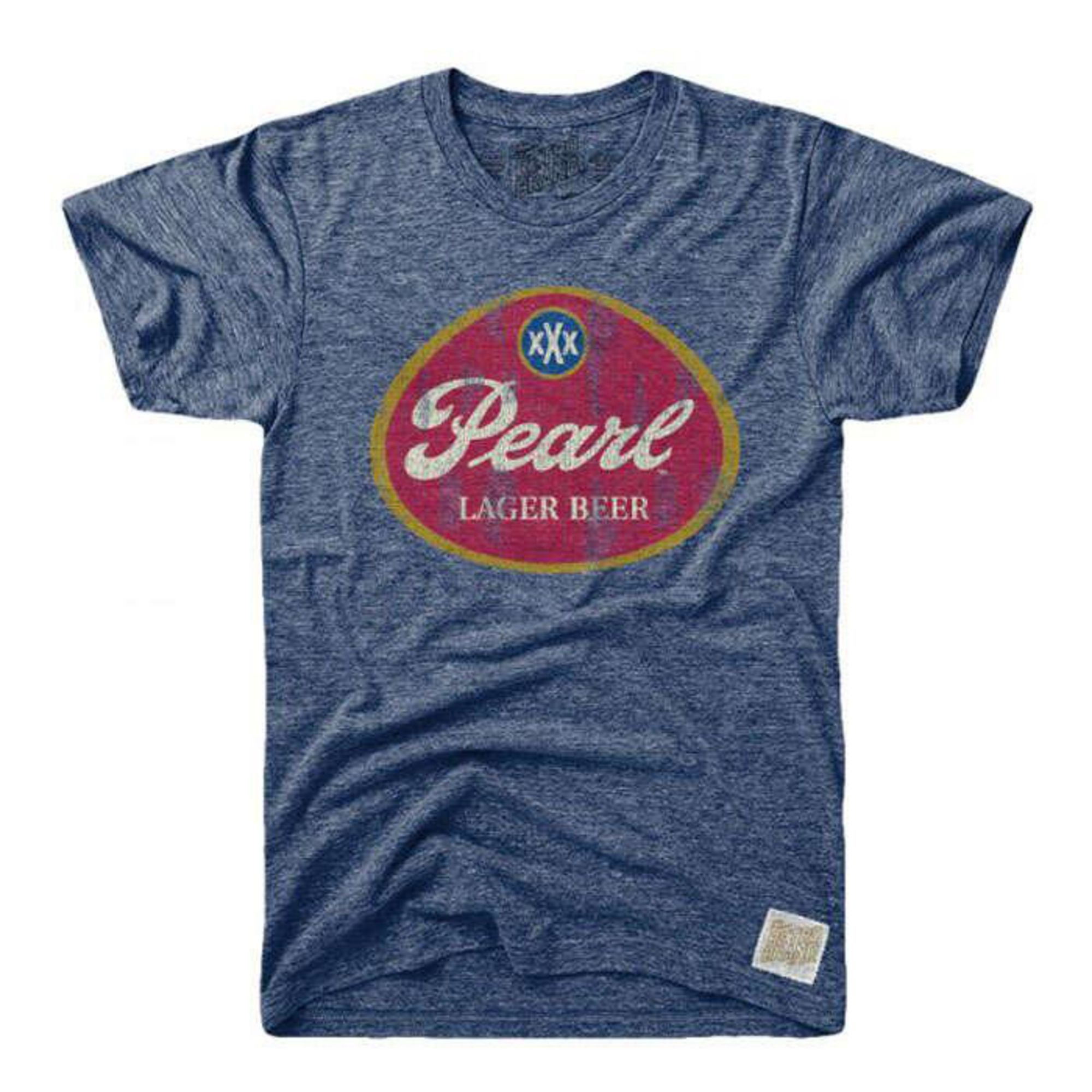 

Мужская футболка Pearl Beer Original Retro Brand, Navy, Белый, Мужская футболка Pearl Beer Original Retro Brand, Navy