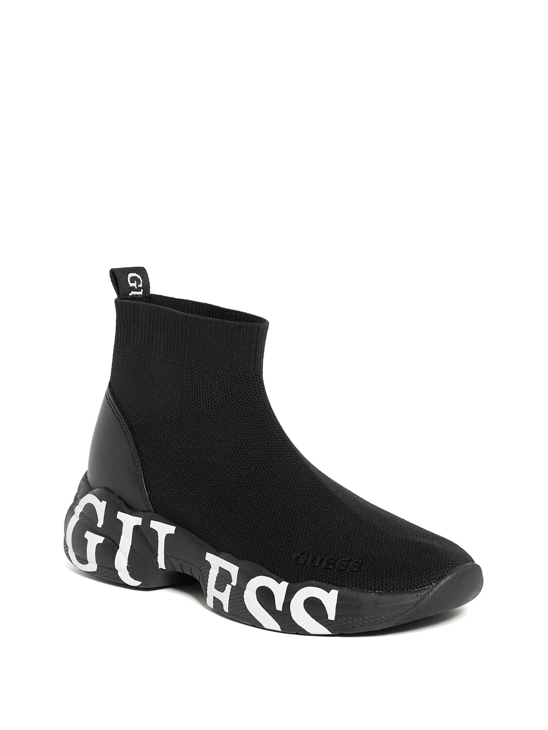 Трикотажные кроссовки Pause с логотипом Guess Factory, цвет Black1