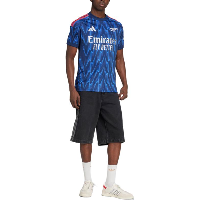 Футболка Arsenal 25/26 Away с доставкой при участии в AdiClub Adidas, темный индиго/светло-серый — фото 4