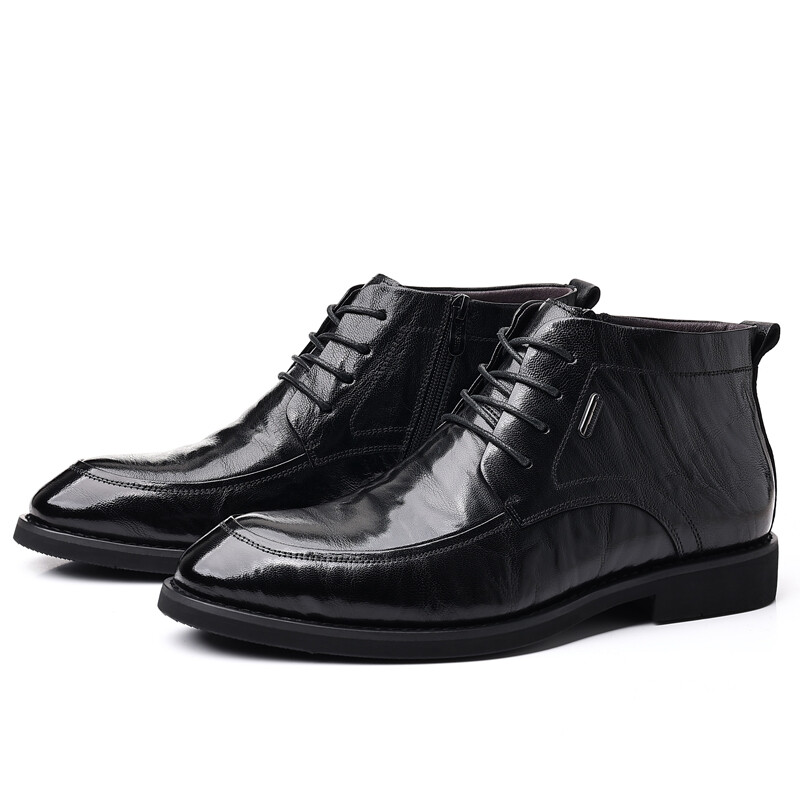 Туфли мужские Men"s Casual Men High-Top Cachiotti, цвет Brown Fleece-lined — фото 4