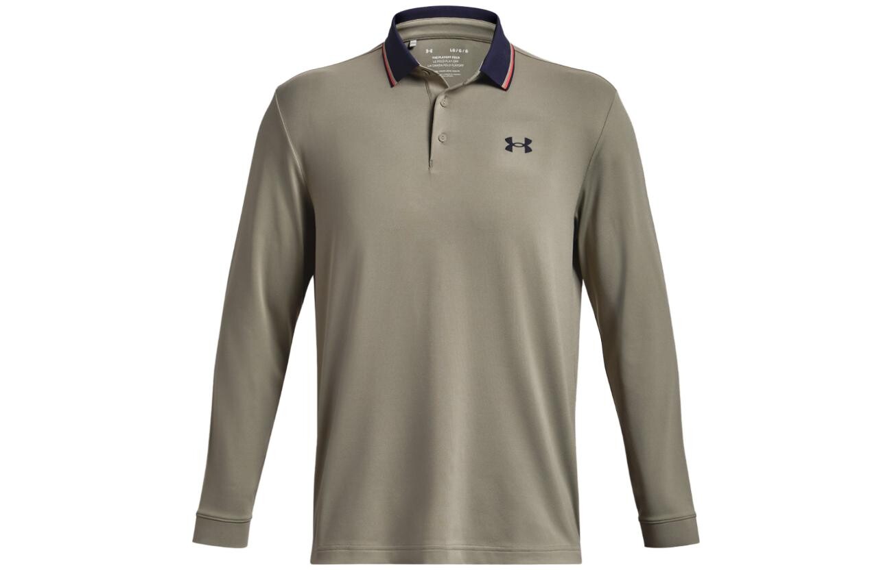

Рубашка поло мужская оливковая Under Armour, оливковый