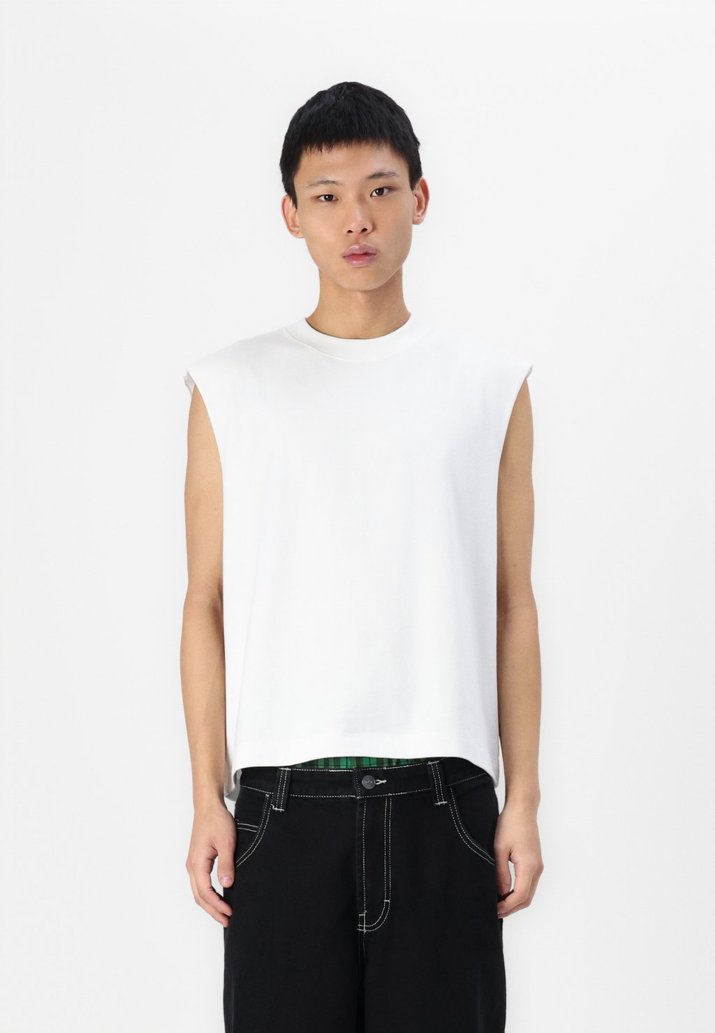 

Майка TANK Abercrombie & Fitch, белый