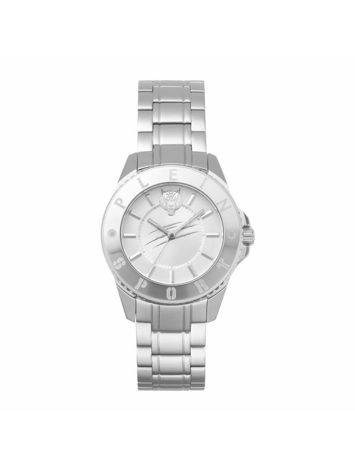 

Plein Sport Аналоговые женские часы серебристого цвета