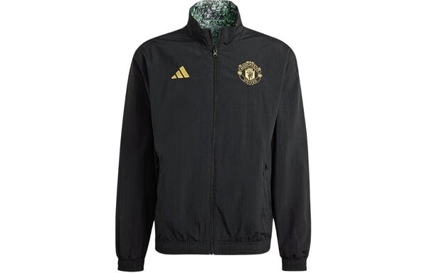 Куртка manchester united stone roses anthem куртка asia sizing Adidas, черный — фото 2