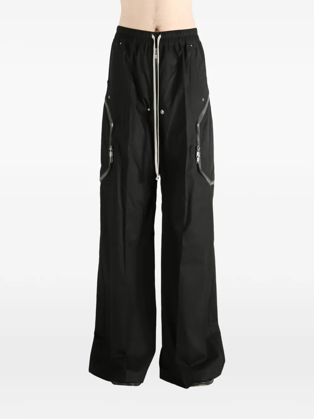 Брюки Blixa Belas с карманом на молнии Rick Owens, черный — фото 2