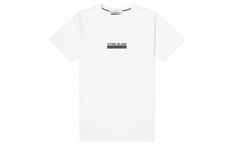 

Футболка мужская белая Stone Island, белый