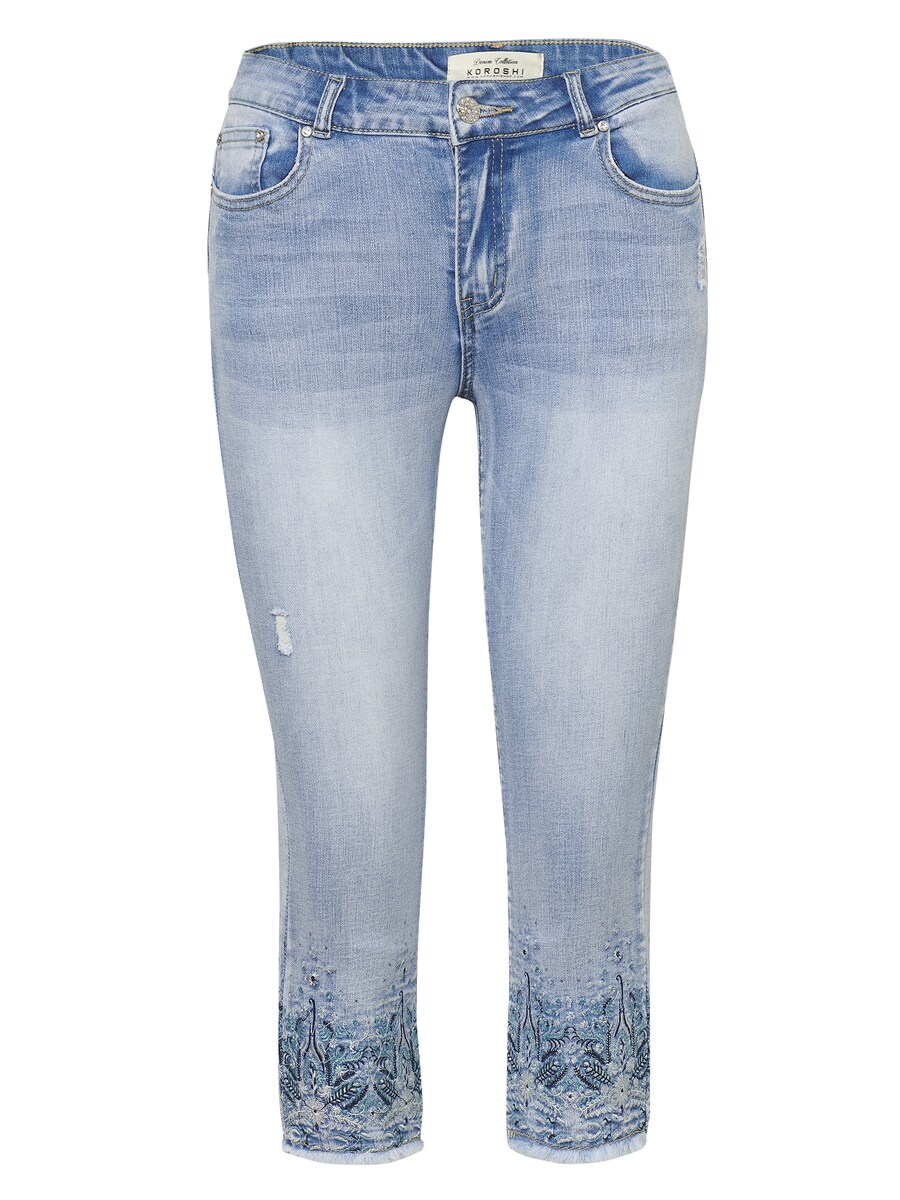 

Джинсовые шорты KOROSHI Regular Jeans, синий/светло-синий