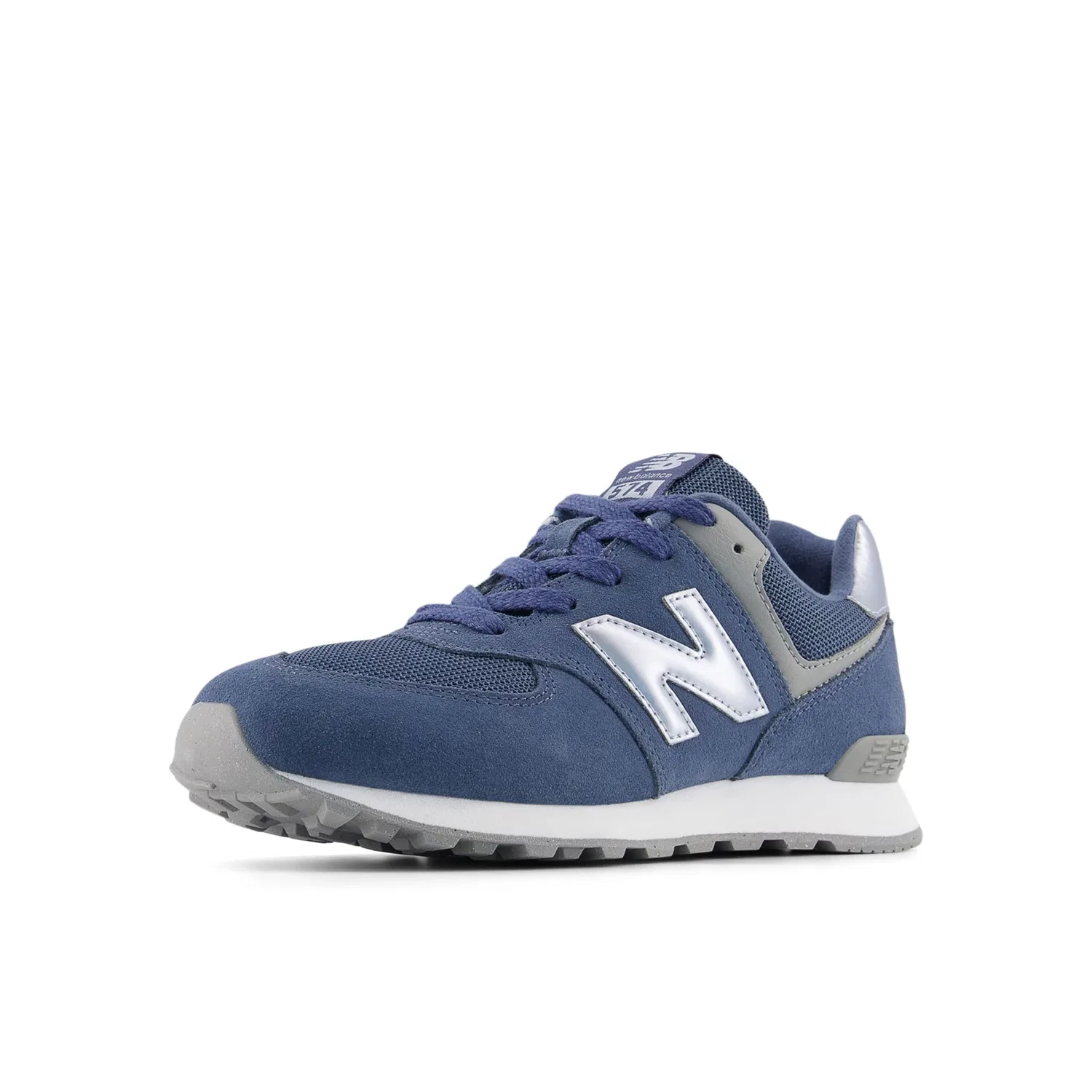 Кроссовки New Balance 574 синего цвета