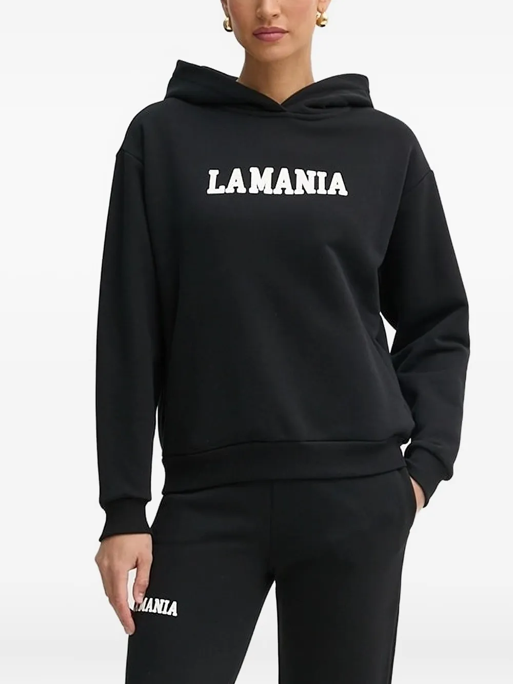 

Толстовка с логотипом La Mania, черный