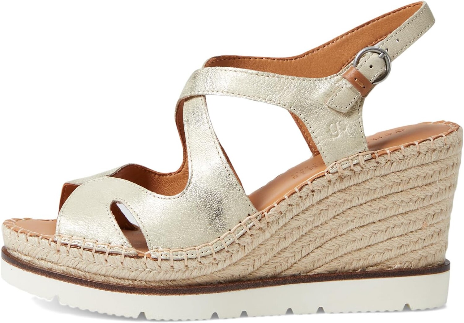 Сандалии Gentle Souls by Kenneth Cole Elise, цвет Ice Metallic Leather — фото 4