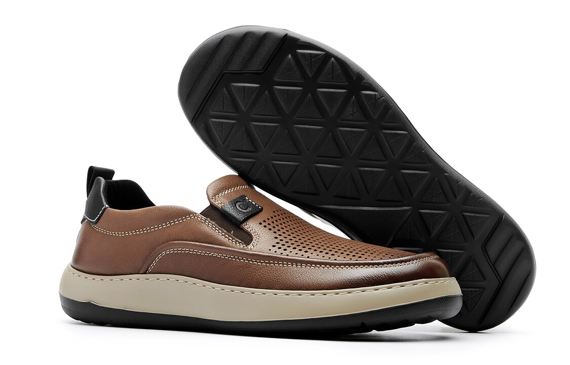 Мужские туфли CВ°BANNER Men's Casual Shoes Men Low-Top Brown — фото 4