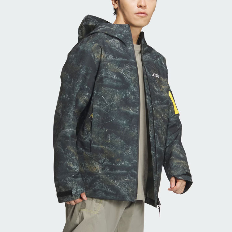 Мужская куртка National Geographic X Outdoor, серебристо-серая Adidas, серый — фото 4