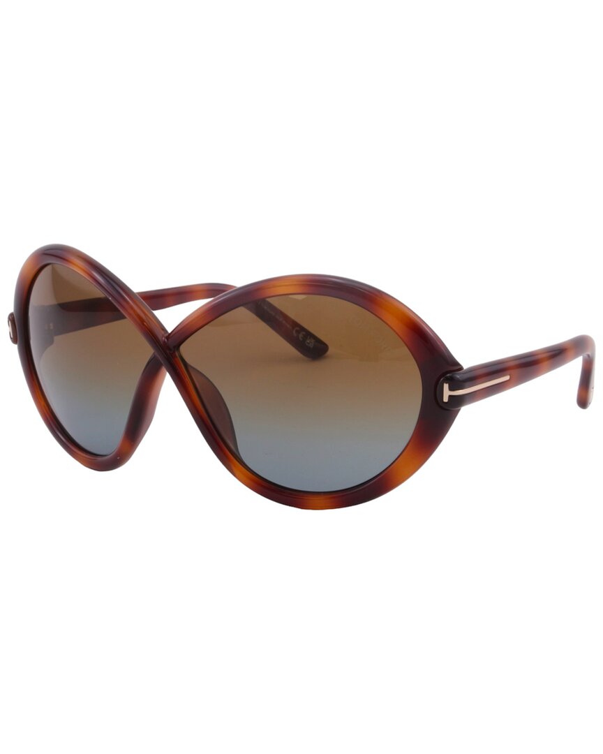 

Tom Ford Женские Солнцезащитные очки Jada 68mm, Havana