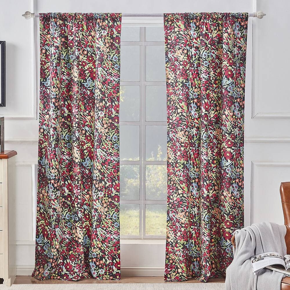 

Комплект оконных штор Barefoot Bungalow Alice Window, 2 шт., мультиколор