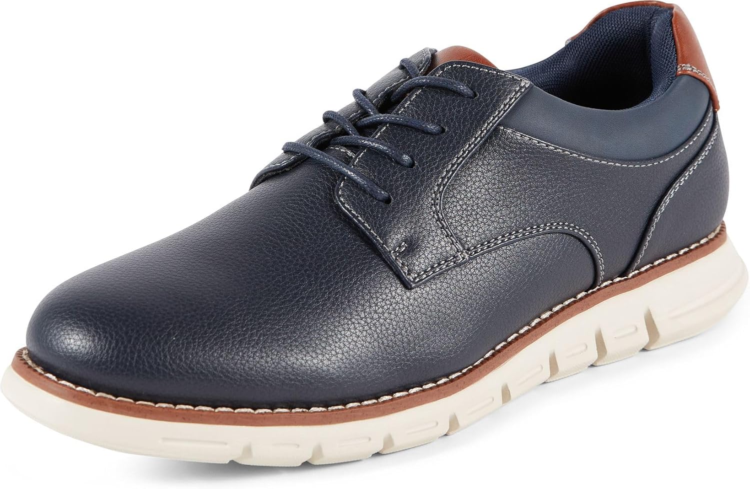 

Мужские вязаные классические кроссовки-оксфорды Nautica: дышащие, стильные, легкие и удобные- идеально подходят для деловых встреч или прогулок, Navy-eliam