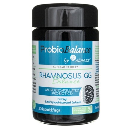 

Probiobalance Rhamnosus Gg Balance 5 миллиардов пробиотиков, 30 капсул, Aliness