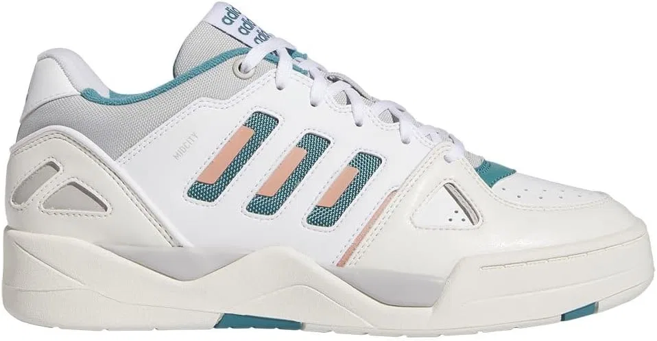 Мужские низкие кроссовки Adidas Midcity, Ftwr White Arctic Fusion Wonder Clay — фото 2