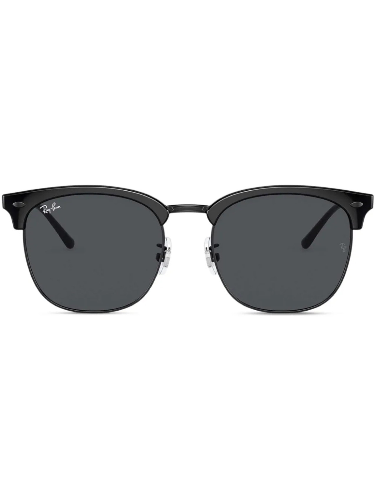 

Ray-Ban солнцезащитные очки в круглой оправе, черный