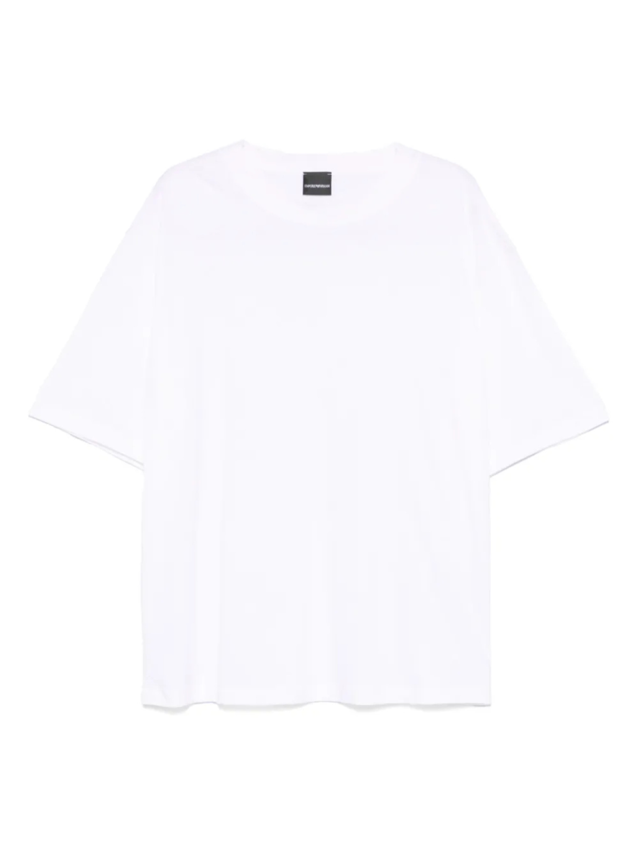 

Футболка с круглым вырезом Emporio Armani, белый