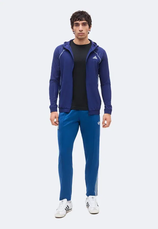 Штаны спортивные Adidas Originals Greece track pants national team, цвет темно-бирюзовый — фото 2
