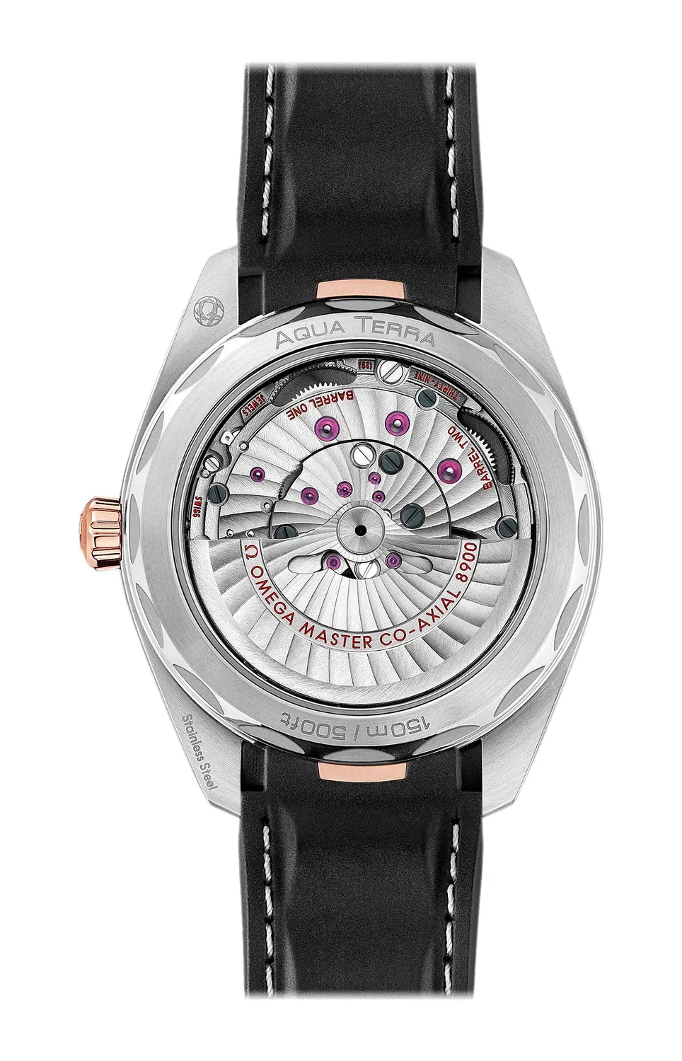 SEAMASTER AQUA TERRA 150M OMEGA CO-AXIAL MASTER CHRONOMETER 41 ММ - 220.22.41.21.02.001, синий — фото 2