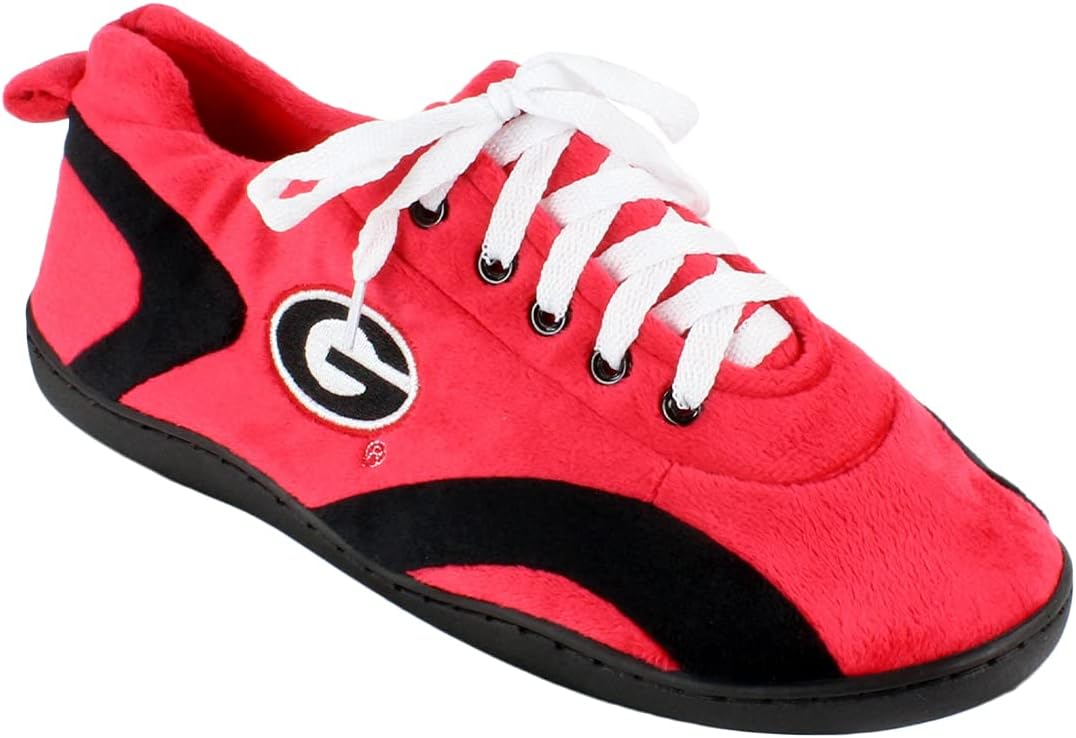 

Тапочки Comfy Feet NCAA для использования дома и на улице, Georgia Bulldogs