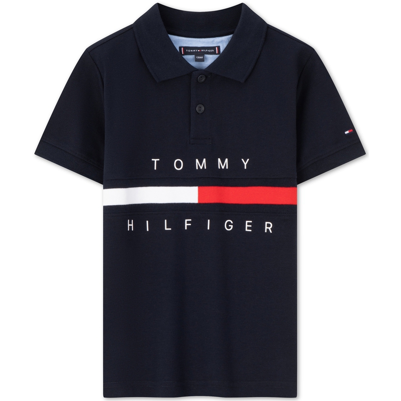 

Детская футболка Tommy Hilfiger, темно-синий
