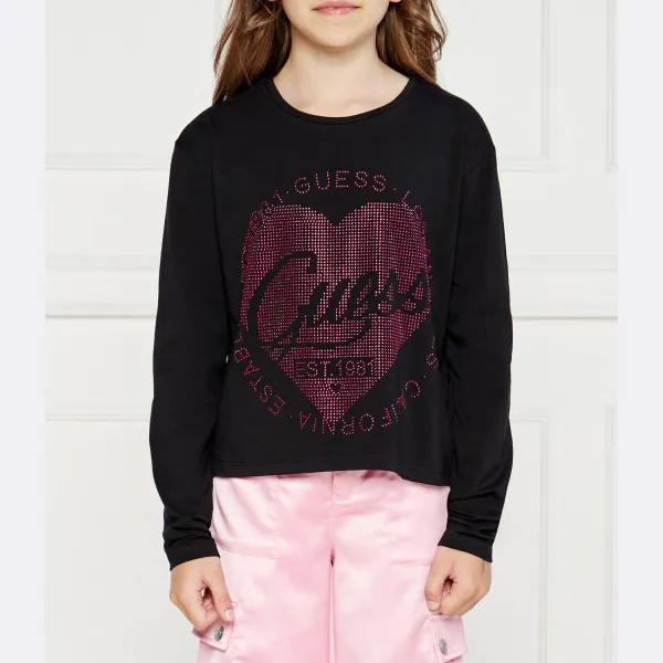 

Блузка стандартного кроя Guess, черный