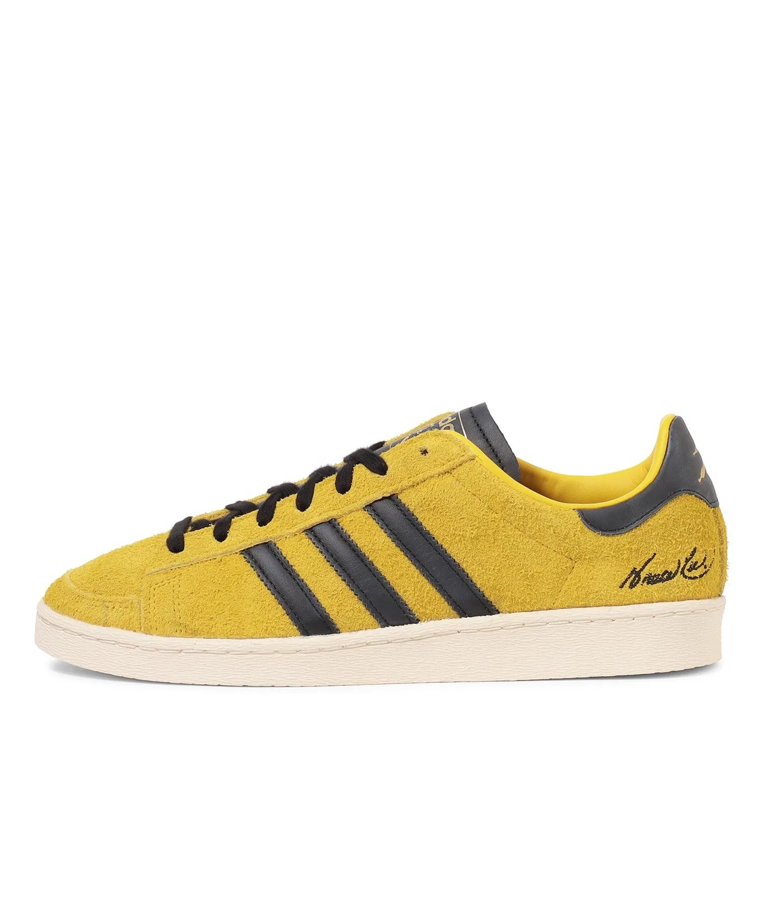 Унисекс кроссовки adidas JABBAR LO JR1597 жёлтые — фото 4