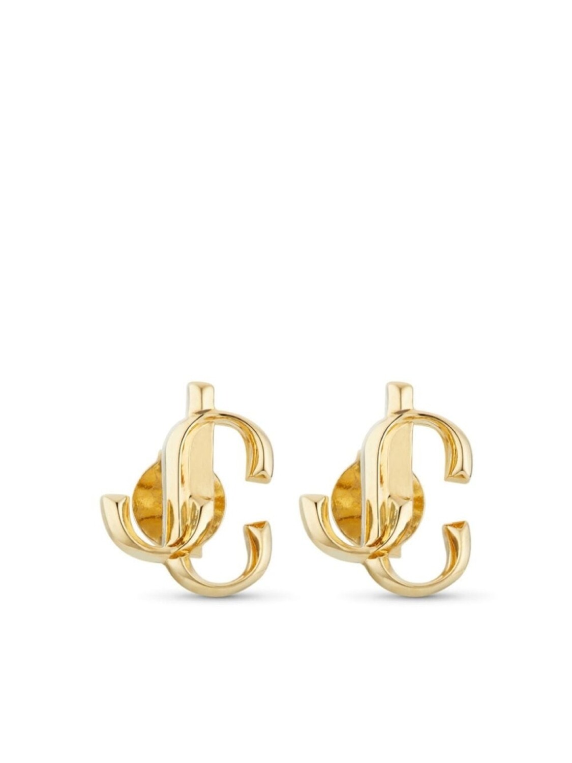

Серьги-гвоздики с логотипом Jimmy Choo, золотой